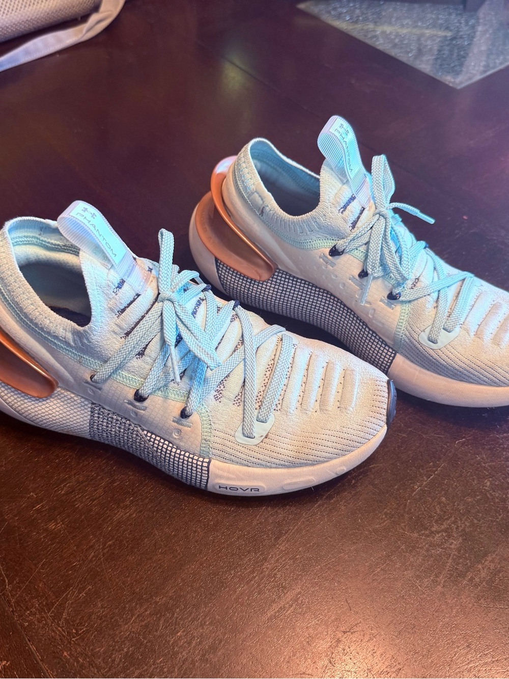 Under Armour HOVR Phantom 3 - Knit Women's Athletic Sneakers, Mint
